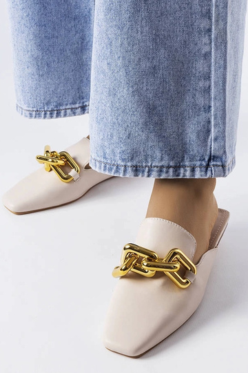 Beige Hickory Chain Slides