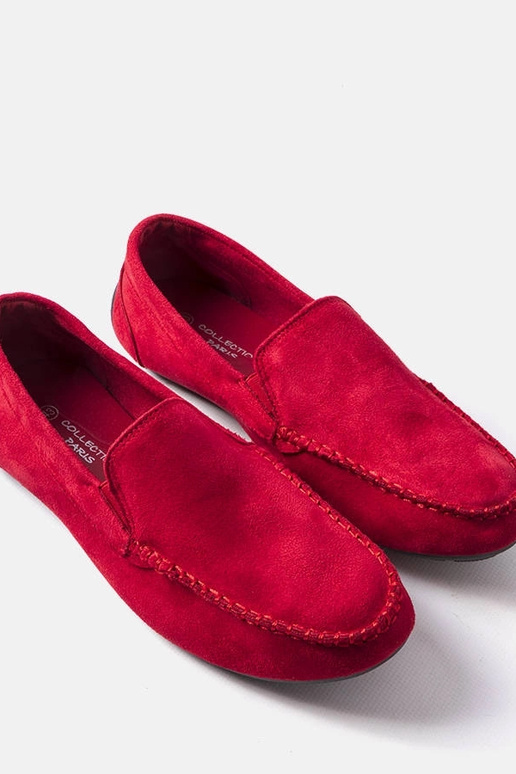 Mocassins rouges pour hommes, «...