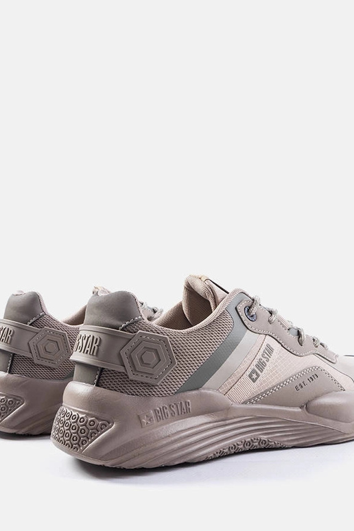 Zandkleurige sportschoenen, „Big Star...