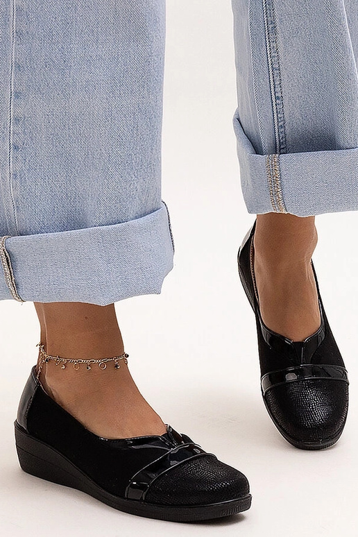 Schwarze Sundown-Wedges