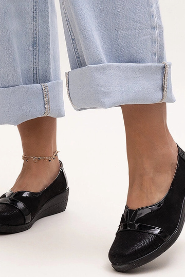 Schwarze Sundown-Wedges 2