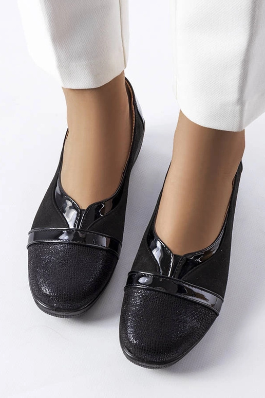 Schwarze Sundown-Wedges