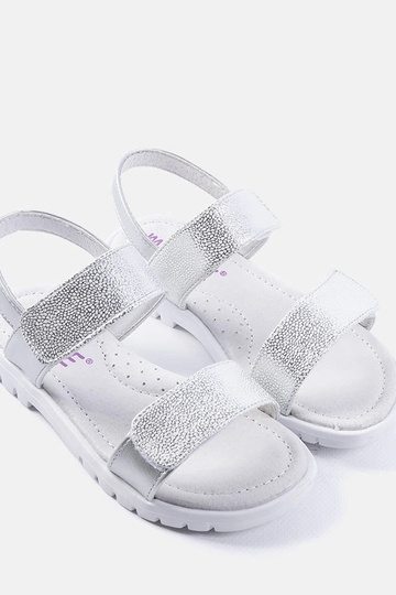 Elkview Silber Kindersandalen 2