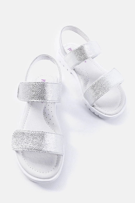 Sandales argentées pour enfants Elkview Sandales argentées pour enfants Elkview