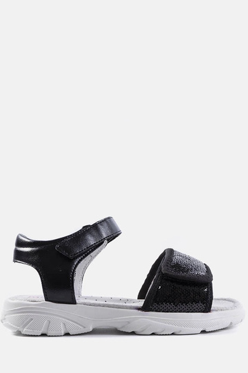 Schwarze Kindersandalen...