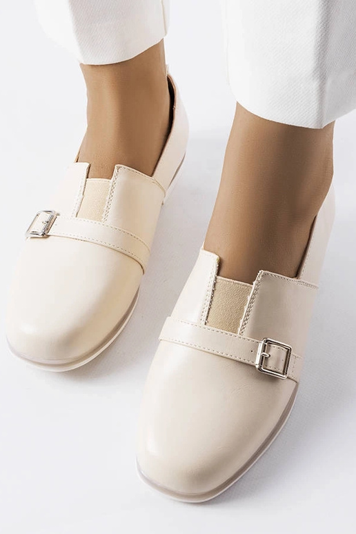 Bottines couleur sable avec semelle...