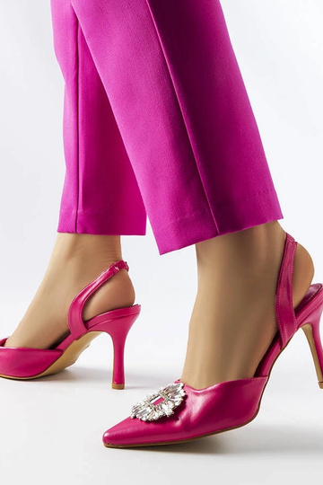 Rosa Pumps mit... 2