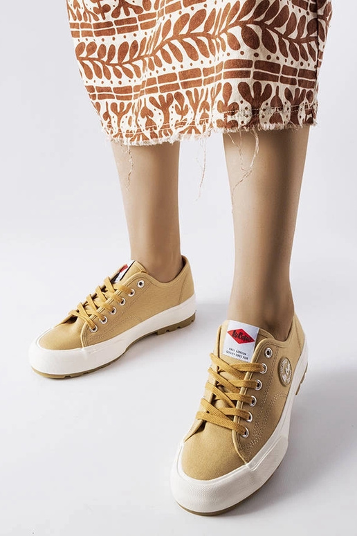 Baskets Lee Cooper beiges... Baskets Lee Cooper beiges...