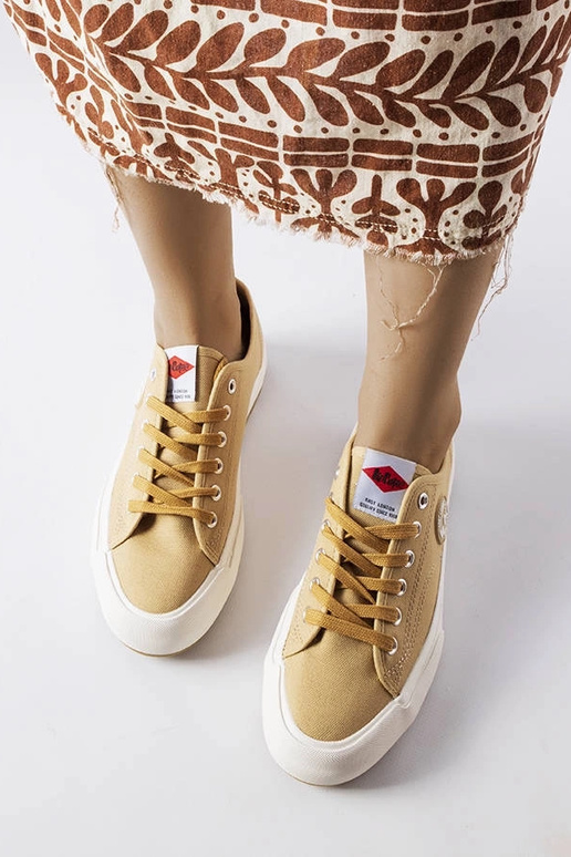 Baskets Lee Cooper beiges... Baskets Lee Cooper beiges...