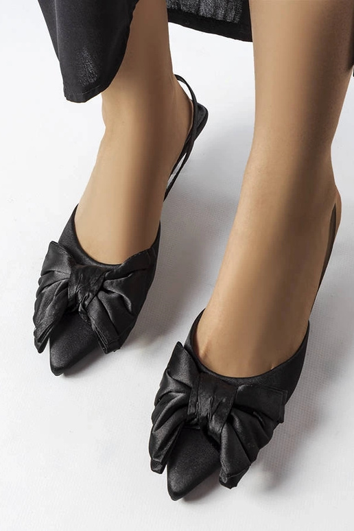 Talons noirs avec nœud, « Burlington »