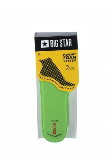 Semelles intérieures vertes, « Big Star Memory Foam » 2