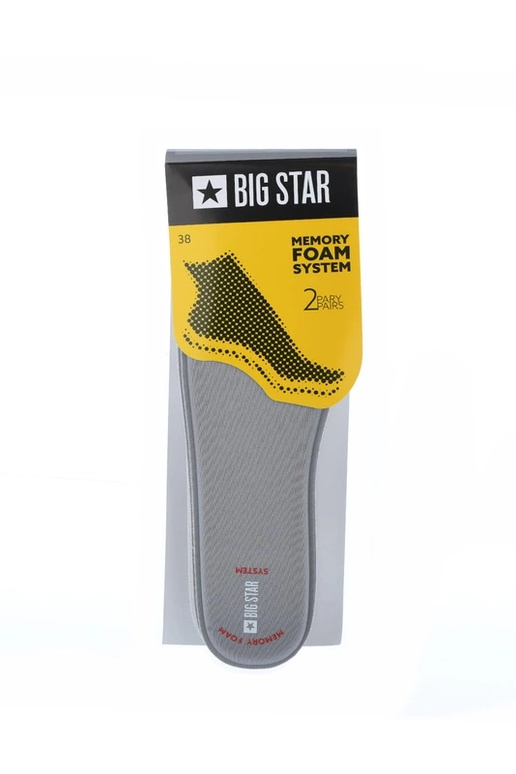 Grau Einlegesohlen für Schuhe, „Big...