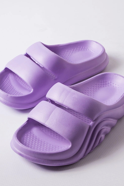 Lila Flip-Flops aus Gummi „Geneve“