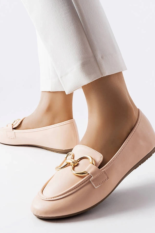 Mocassins femme beiges Couturier Mocassins femme beiges Couturier