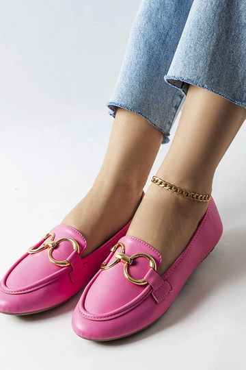 Mocassins pour femmes Pink...