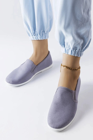 Baskets en tissu gris Quincy