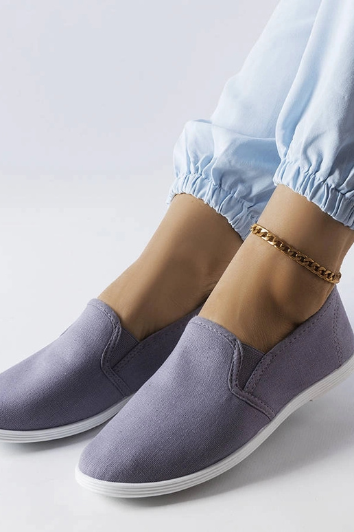 Turnschuhe Quincy aus grauem Stoff Turnschuhe Quincy aus grauem Stoff