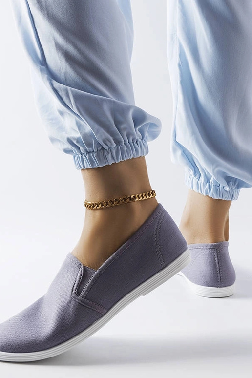 Turnschuhe Quincy aus grauem Stoff Turnschuhe Quincy aus grauem Stoff