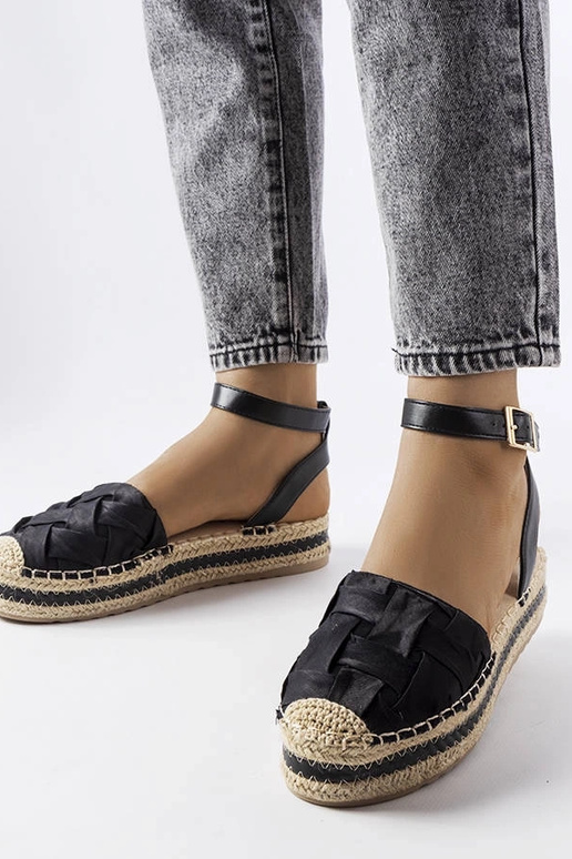Sorte Lafrenière platform espadriller Sorte Lafrenière platform espadriller