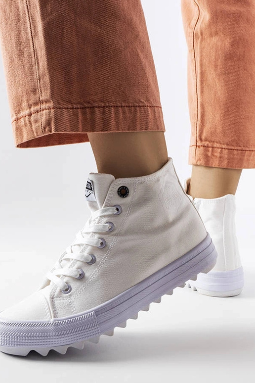 Big Star FF274241 weiße High-Top-Sneaker Big Star FF274241 weiße High-Top-Sneaker