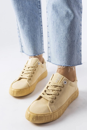 Baskets jaunes Big Star...