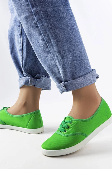 Grüne Lafayette-Sneakers