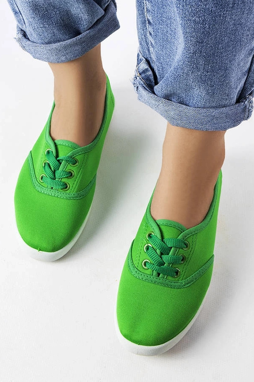 Grønne Lafayette sneakers