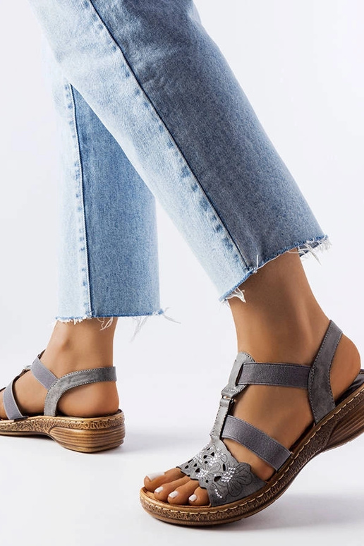 Sandales de sport Rossignol grises...