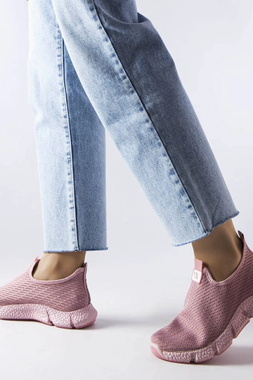 Yellville Pink Slip-On Sneakers 2