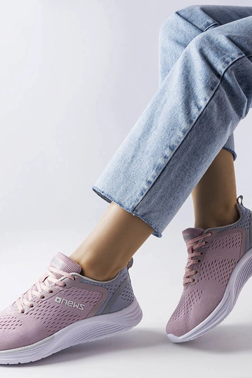 Baskets de sport roses Nairene 2