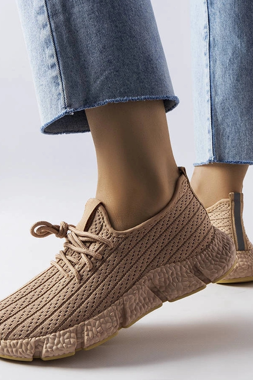 Élodie beige sportssneakers