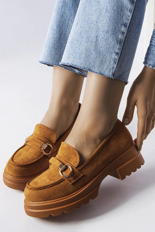 Braune Loafer mit massiver Artista-Sohle Braune Loafer mit massiver Artista-Sohle