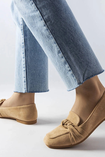 Beige Samika loafers 2