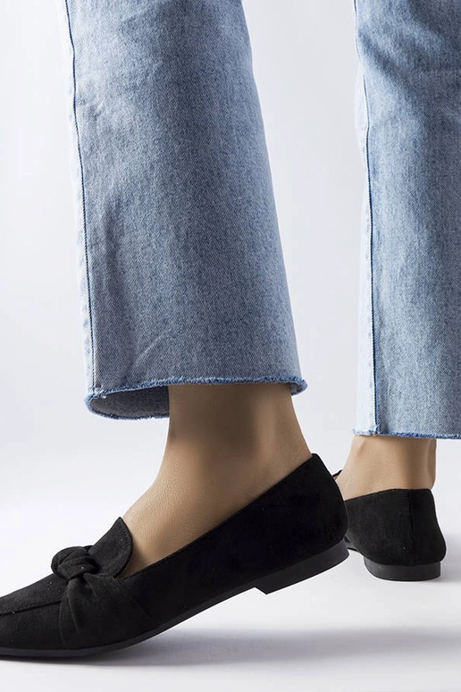 Sorte Samika loafers Sorte Samika loafers