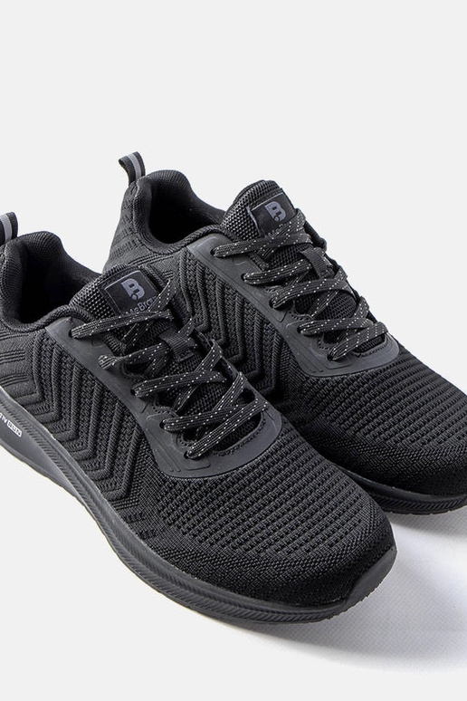 Eunaste schwarze Herren-Sportschuhe Eunaste schwarze Herren-Sportschuhe