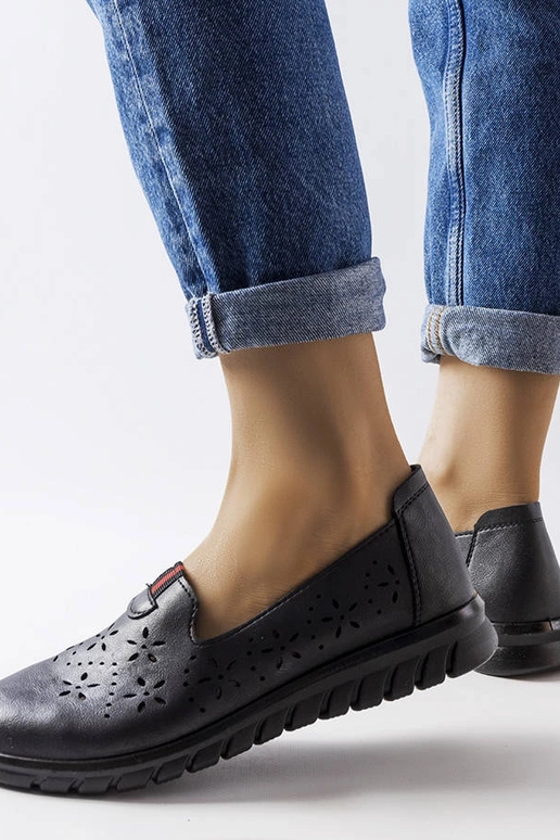 Les mocassins légers noirs de Joli Les mocassins légers noirs de Joli