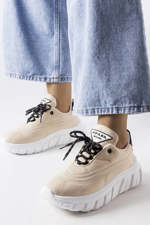 Baskets Aisys beiges Baskets Aisys beiges