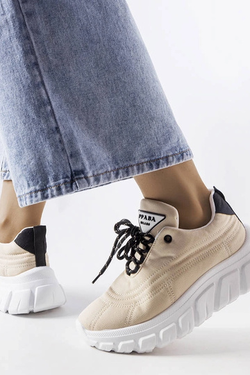 Beigefarbene Aisys-Sneakers 2