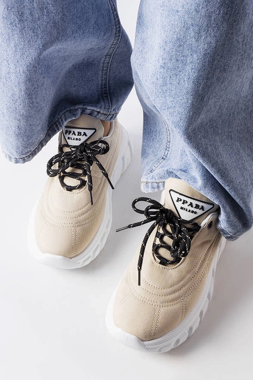 Baskets Aisys beiges Baskets Aisys beiges