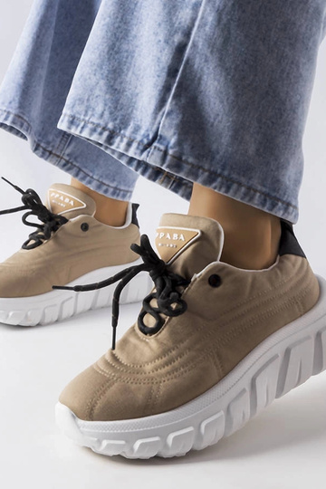 Mørke beige Aisys sneakers