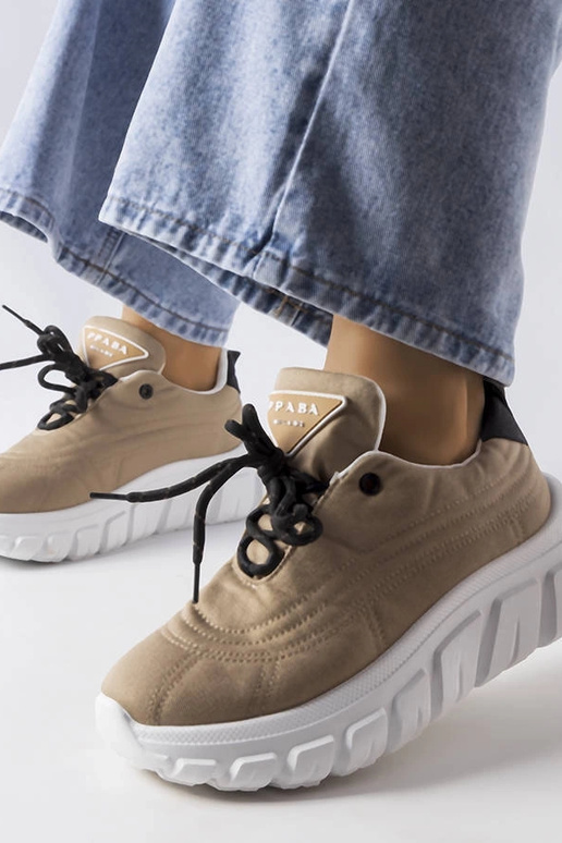 Baskets Aisys beige foncé Baskets Aisys beige foncé