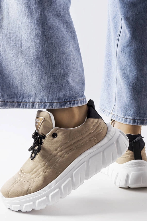 Baskets Aisys beige foncé Baskets Aisys beige foncé