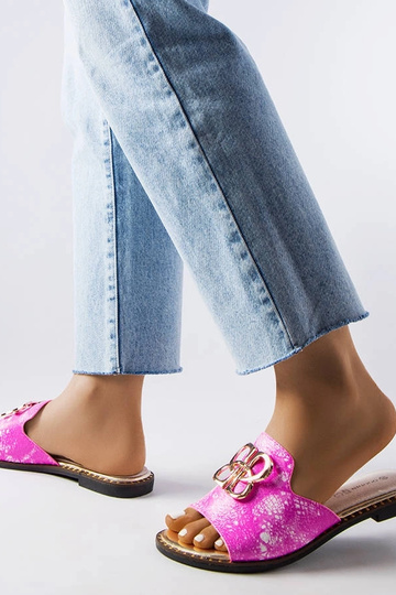 Lea lyserøde dameflip-flops... 2