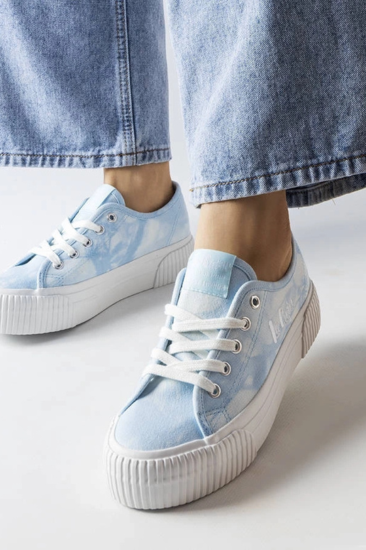 Blaue Lee Cooper Sneakers... Blaue Lee Cooper Sneakers...