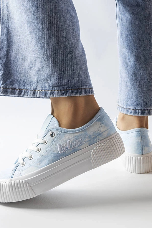 Baskets Lee Cooper bleues... Baskets Lee Cooper bleues...