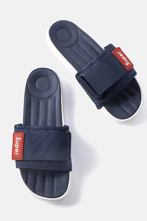 Tongs ajustables pour hommes Navy... Tongs ajustables pour hommes Navy...