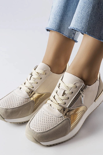 Bottines en cuir ajourées... 2