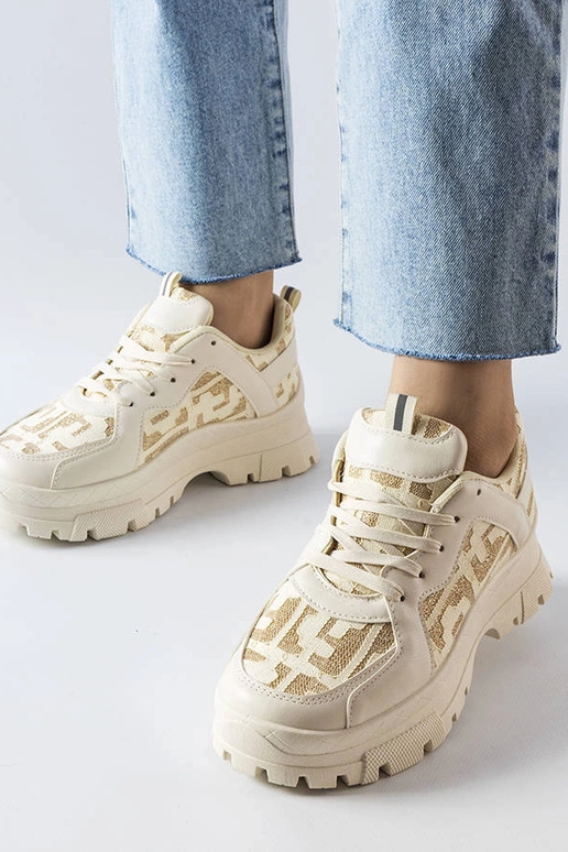 Beige chunky Brunswick sneakers Beige chunky Brunswick sneakers