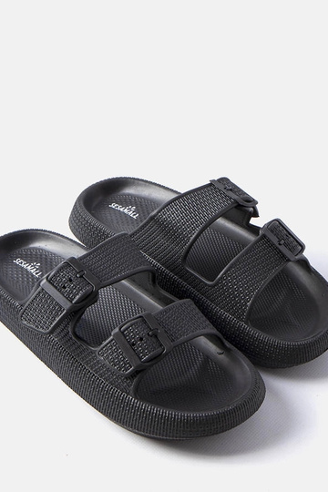 Schwarze Flip-Flops Karersee für Herren
