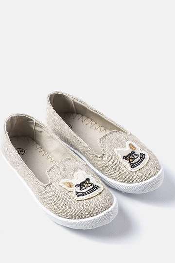 Grå børnesneakers med Naomi... 2